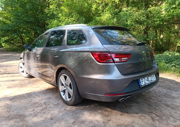 Seat Leon cena 45500 przebieg: 242000, rok produkcji 2014 z Mosina małe 67